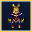 Outfit final de All Might