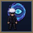 Outfit final de Satoro Gojo